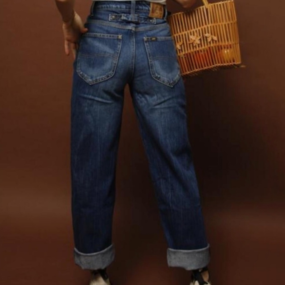 Lee Vintage Modeen High Rise Relaxed Stovepipe Jeans